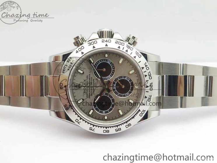 Edition 116519LN Dial A4130 Daytona SS Best Bracelet On SS JH Gray Bezel 0121